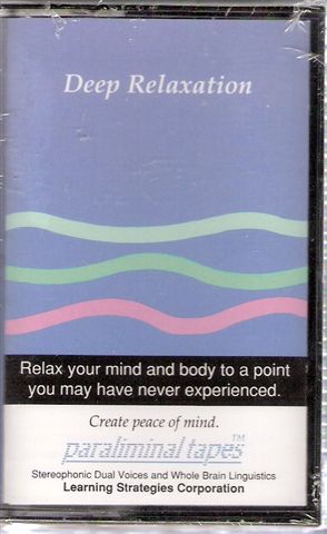 Deep Relaxation - take time to enter relaxation